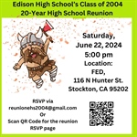 Edison High School's Class of 2004's 20 Year High School Reunion